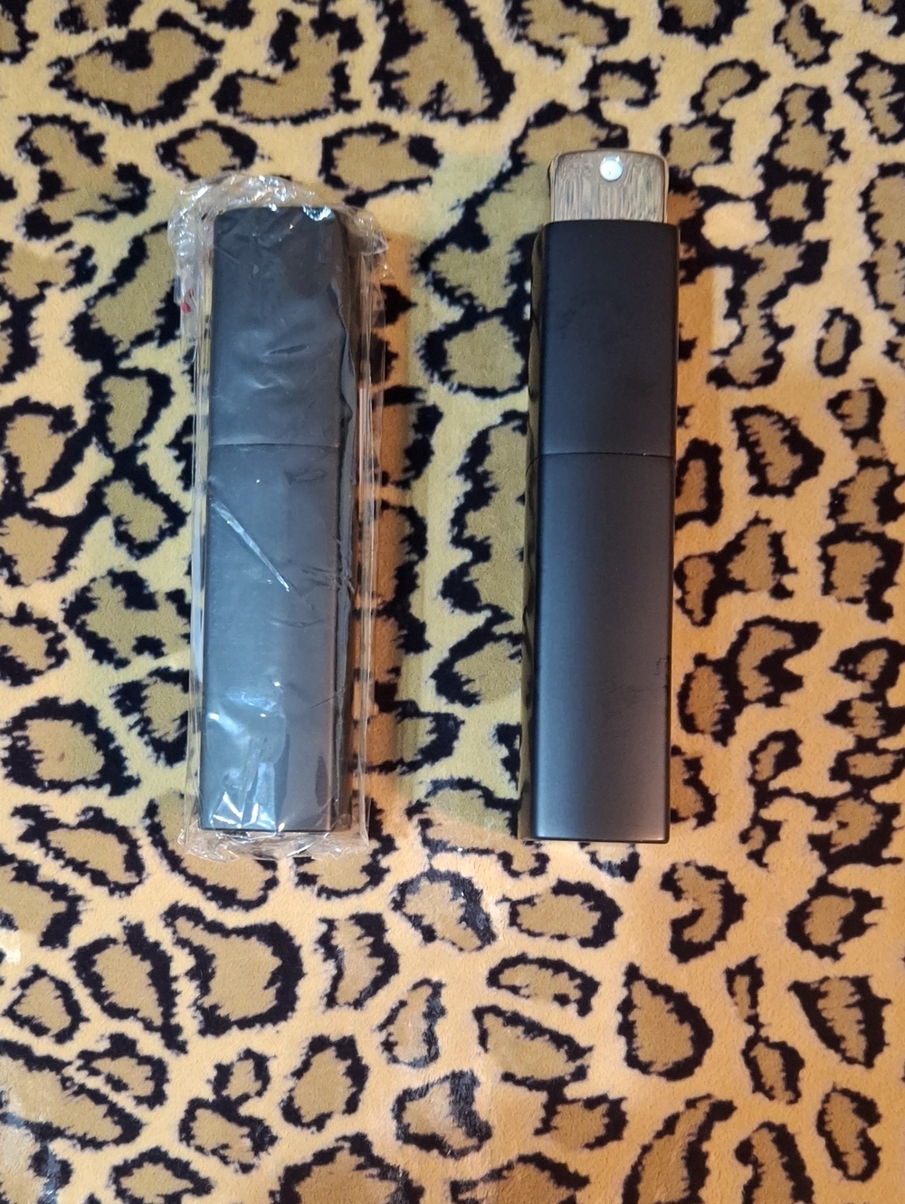 Matte Black Travel Atomizer-Refillable Perfime Spray